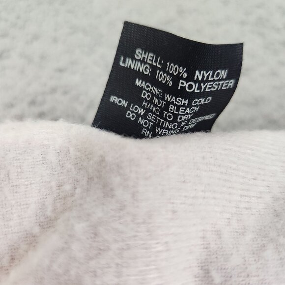 Vintage Weather Breaker Jacket Womens Small Pink Lined Coach Snap Front Packable - Picture 10 of 11